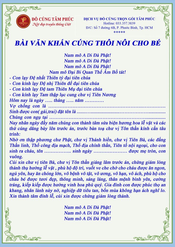 Van khan Thoi Noi Cho Be 8