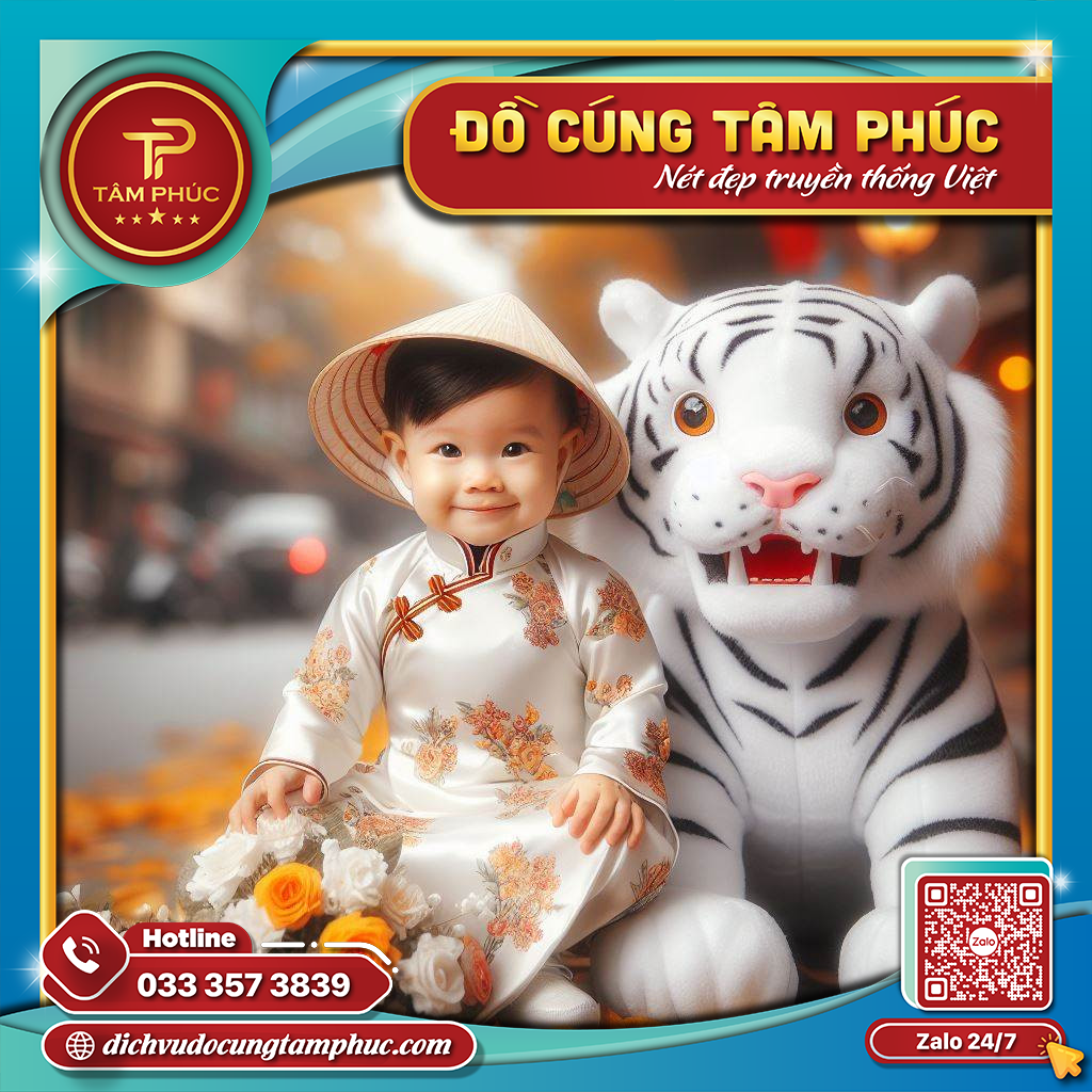 Hướng dẫn cúng đầy tháng bé trai