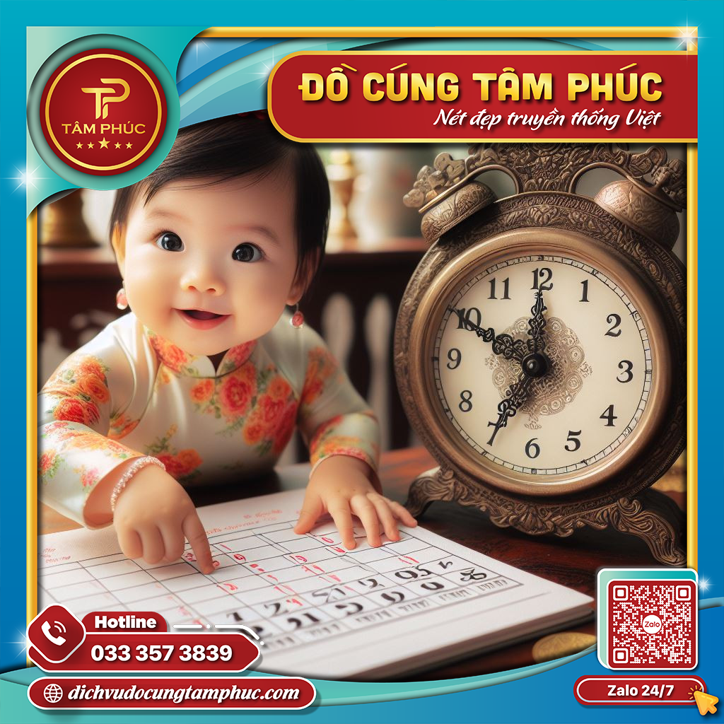 Các bước cúng Mụ đầy đủ