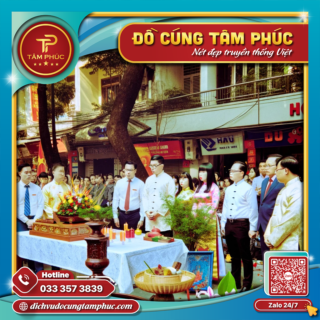 Cúng khai trương đầu năm