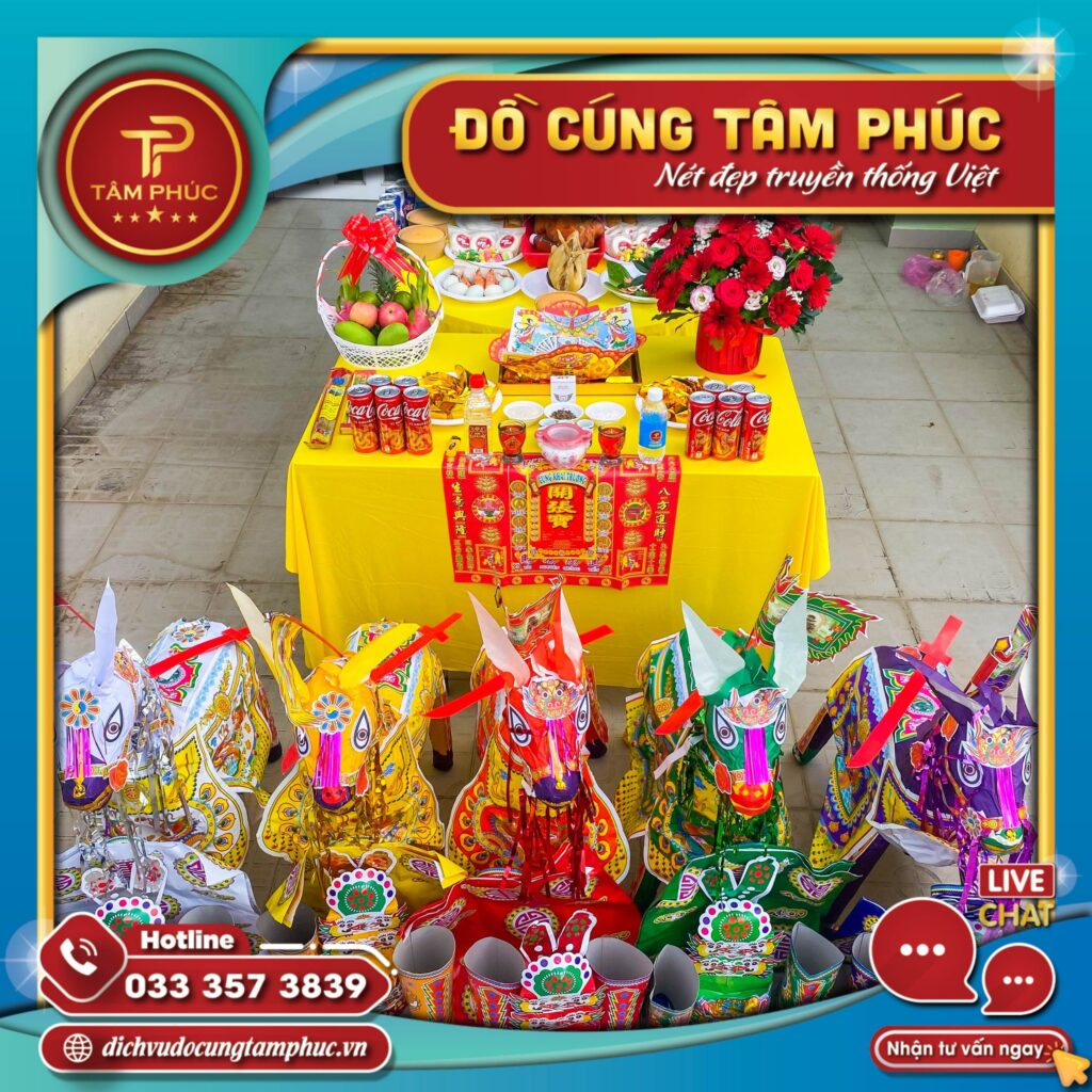 Mâm cúng khai trương đầu năm công ty