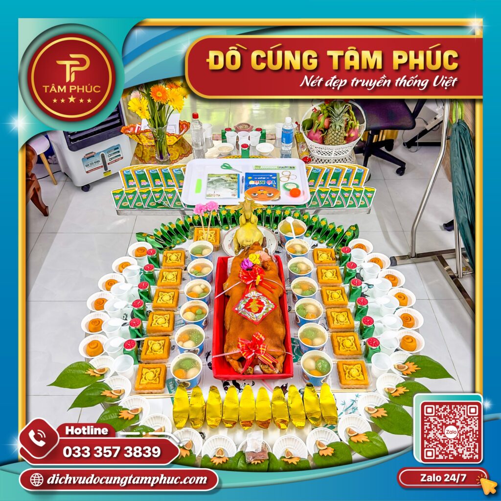 Đồ cúng đầy tháng trọn gói