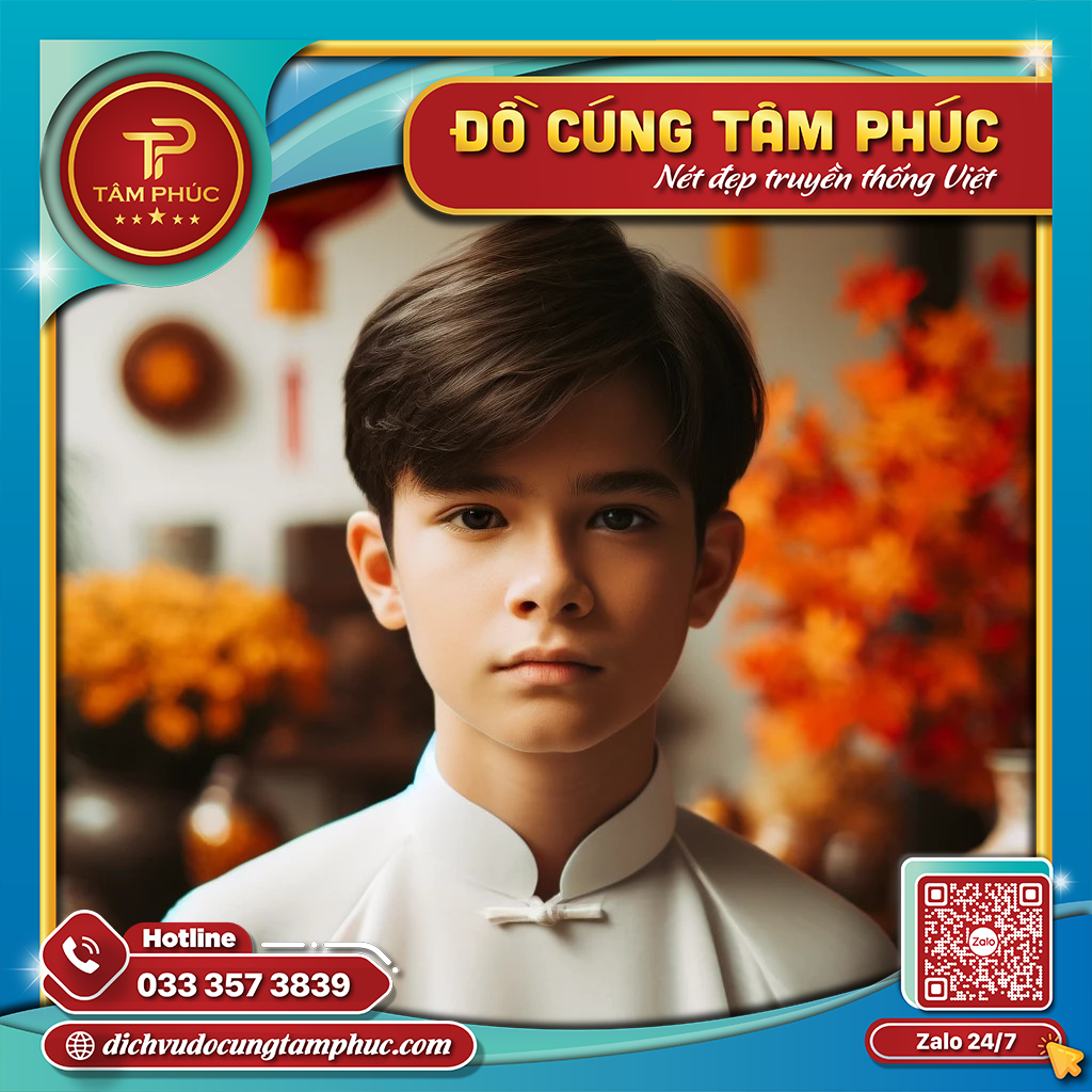 Cúng căn 12 tuổi cho bé trai