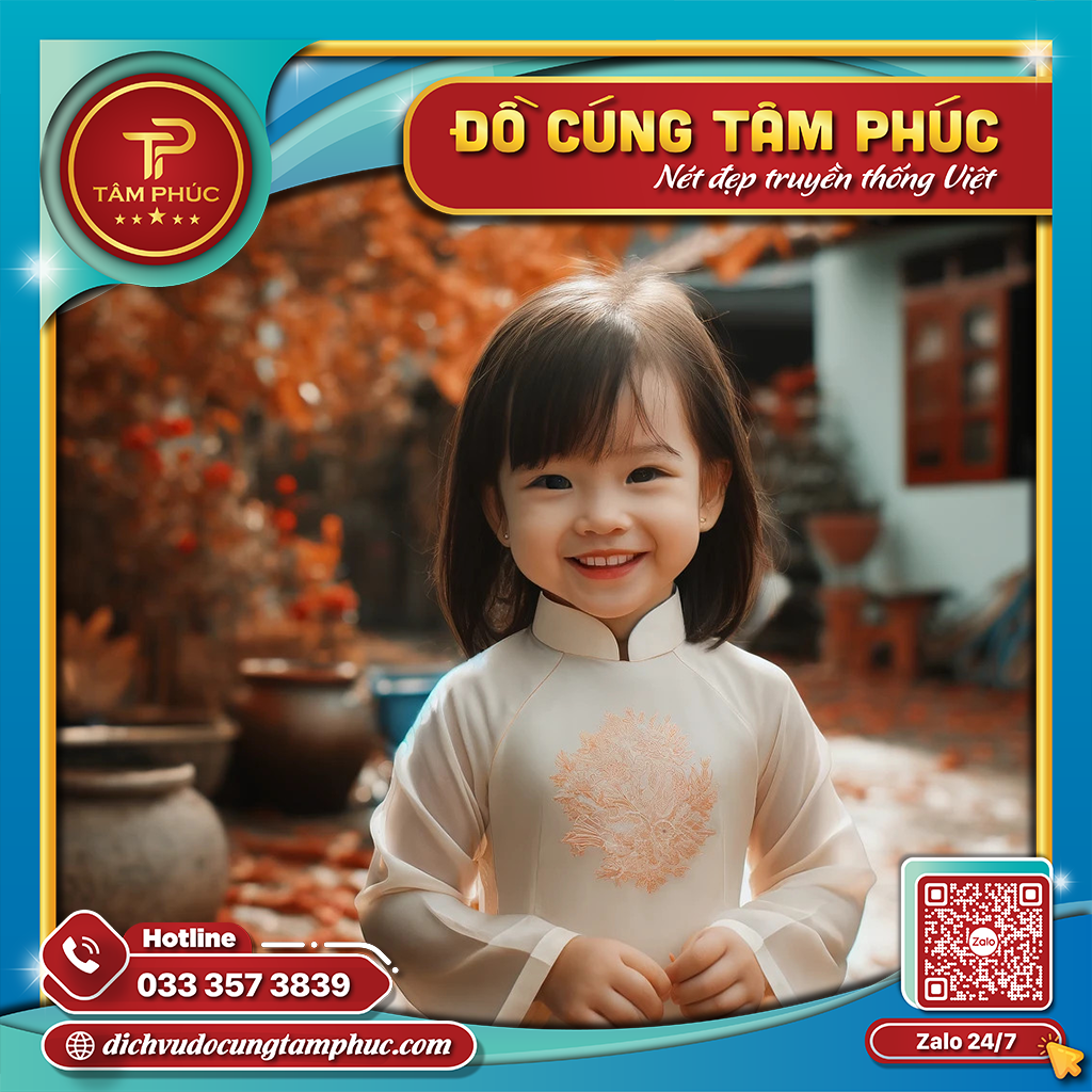 Cách cúng thôi nôi cho bé gái miền Trung