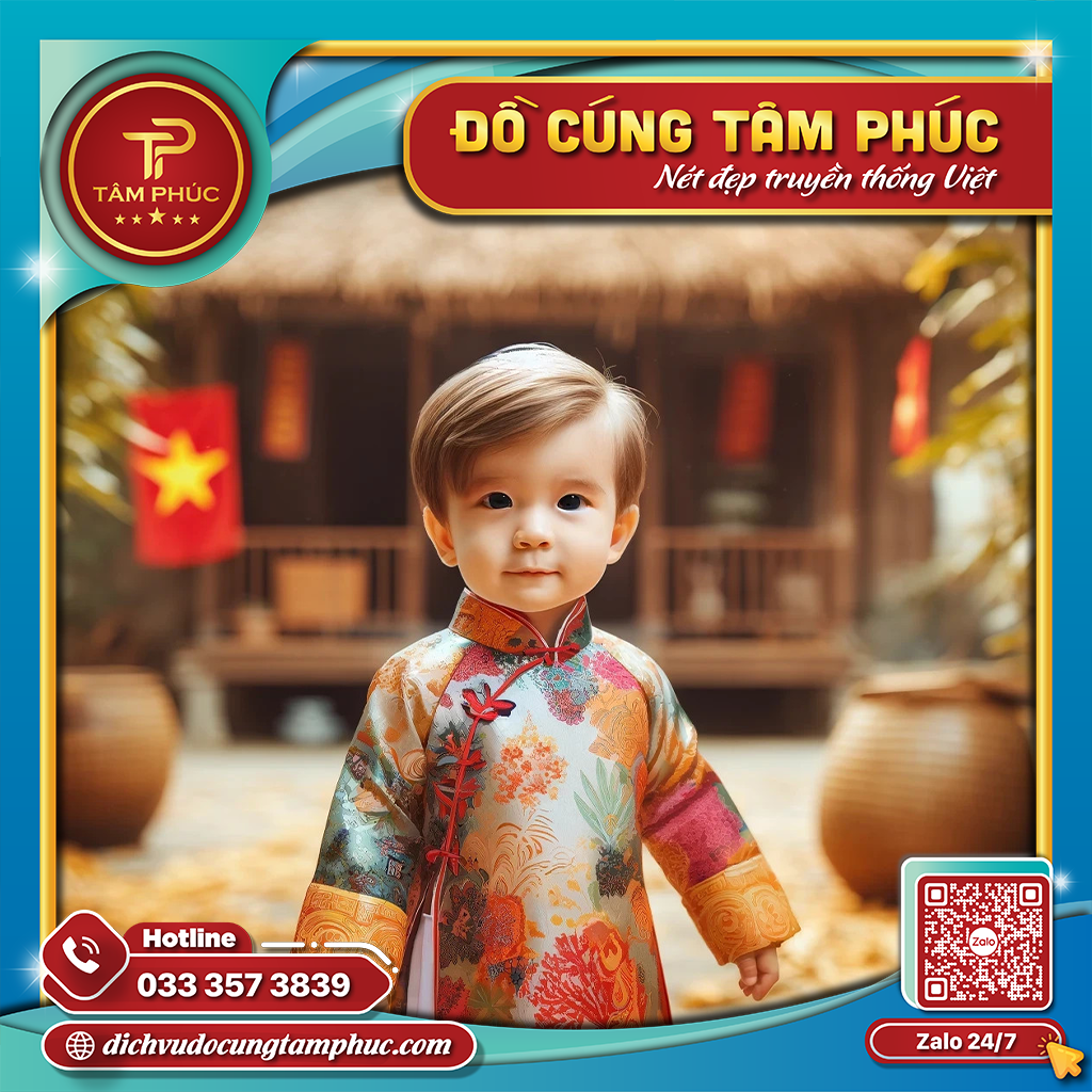 Các bước thực hiện cúng thôi nôi bé trai