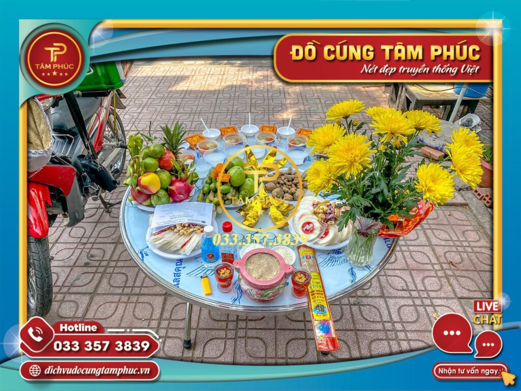 mâm cúng cô hồn giá rẻ