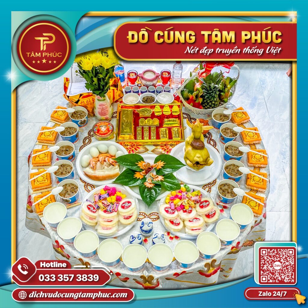 Mâm cúng nhập trạch