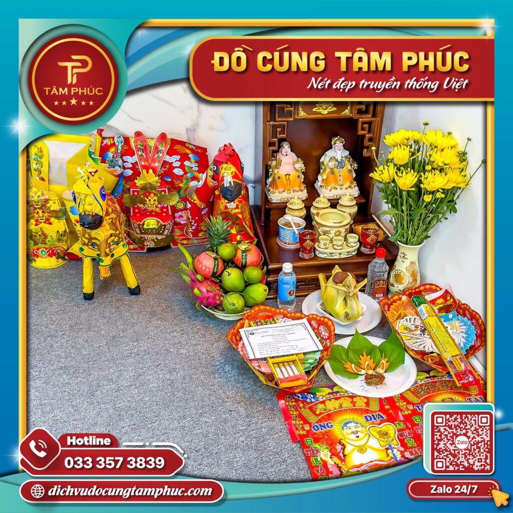 Cúng Thần Tài Thổ Địa