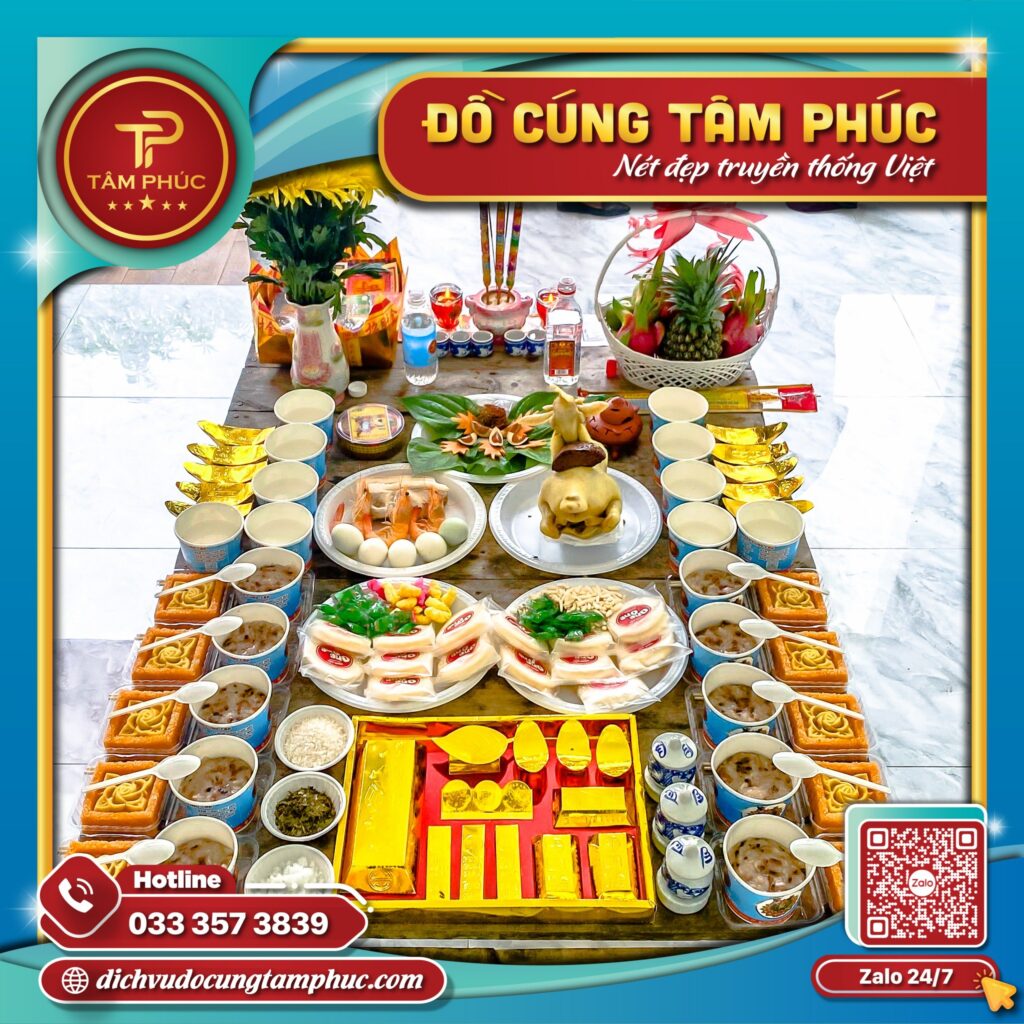 Mâm cúng nhập trạch