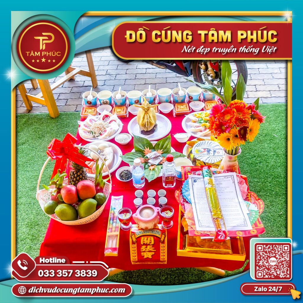 Lưu ý khi cúng khai trương đầu năm