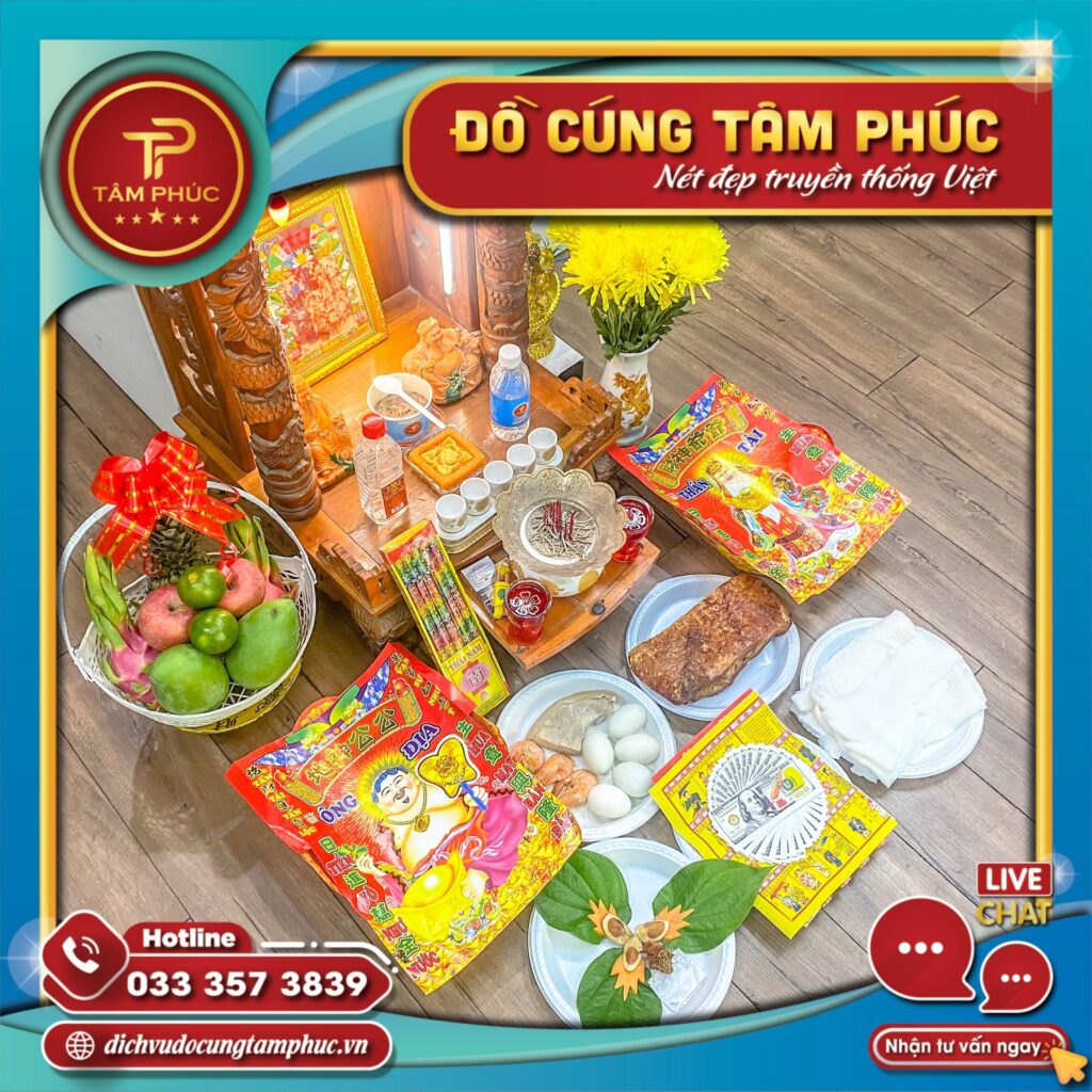 bàn thờ Thần Tài Thổ Địa