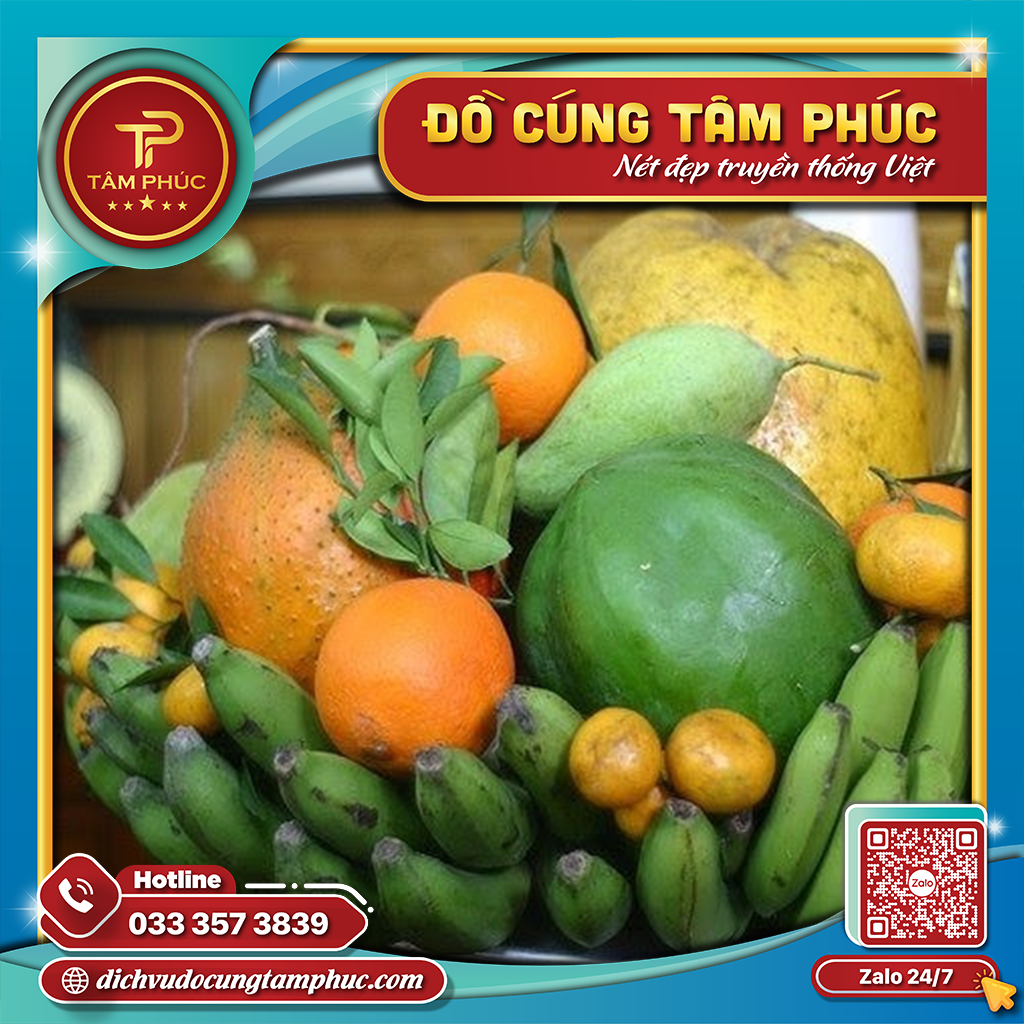 Mâm trái cây miền Trung